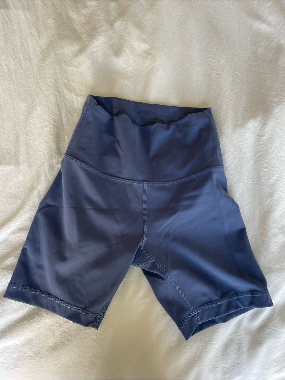 lululemon athletica Deep Blue High-Rise Bike Shorts